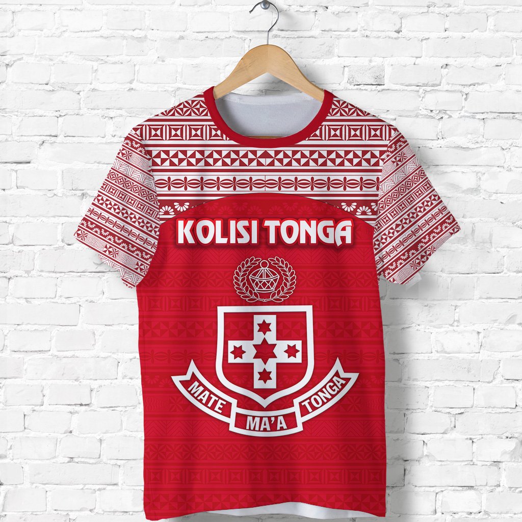 Kolisi Tonga T Shirt Mate Maa Tonga Simple Version Ashburton Old Boys - Polynesian Pride