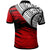 Tonga Custom Polo Shirt Tonga Flag Style With Claw Pattern - Polynesian Pride