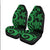 Tonga Car Seat Covers - Green Tentacle Turtle - Polynesian Pride