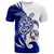 Tonga Custom T Shirt Mega Turtle Unisex Blue - Polynesian Pride