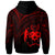 Tonga Hoodie Red Color Cross Style - Polynesian Pride