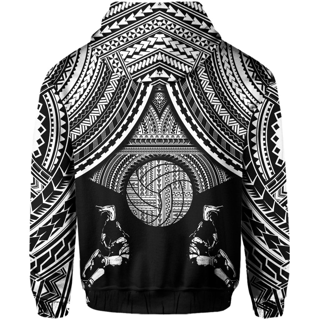 Polynesian Volleyball Hawaii Zip Hoodie - Polynesian Pride