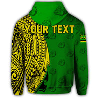 Custom Hawaii Hoodie Kaimuki High Tribal Kakau Zip Hoodie - Polynesian Pride