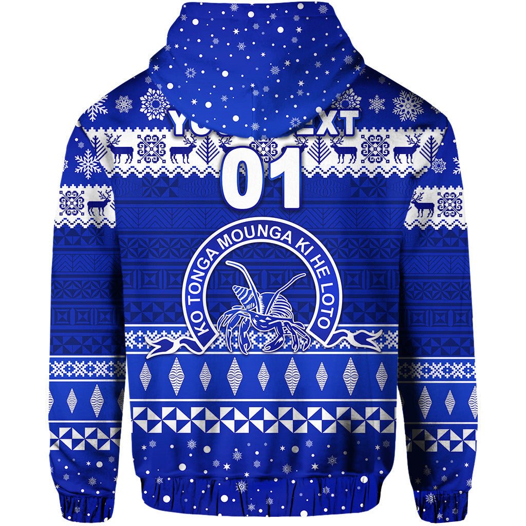Custom Tupou College Toloa Old Boys Christmas Hoodie Simple Style LT8 - Polynesian Pride