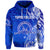 Custom Tonga Tupou College Hoodie Simple Vibes Blue, Custom Text and Number LT8 - Polynesian Pride