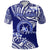 Kolisi Ko Tupou College Tonga Polo Shirt Unique Vibes Blue - Polynesian Pride