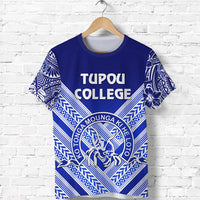 Kolisi Ko Tupou College Tonga T Shirt Creative Style Blue - Polynesian Pride