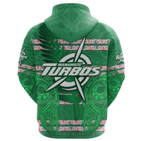 Manawatu Turbos Zip Hoodie Maori Vibes - Polynesian Pride