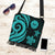 Tahiti Boho Handbag - Turquoise Tentacle Turtle Boho Handbag One Size Turquoise - Polynesian Pride