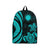 Northern Mariana Islands Backpack - Turquoise Tentacle Turtle Turquoise - Polynesian Pride