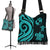 Tonga Boho Handbag - Turquoise Tentacle Turtle - Polynesian Pride