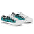 Niue Low Top Canvas Shoes - Turquoise Tentacle Turtle - Polynesian Pride