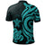 Palau Polo Shirt Turquoise Tentacle Turtle - Polynesian Pride