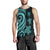 Tuvalu Men's Tank Top - Turquoise Tentacle Turtle - Polynesian Pride