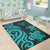 Niue Area Rug - Turquoise Tentacle Turtle - Polynesian Pride