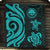 Federated States of Micronesia Premium Quilt - Turquoise Tentacle Turtle - Polynesian Pride