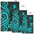 Yap Area Rug - Turquoise Tentacle Turtle - Polynesian Pride