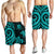 Tuvalu Men's Short - Turquoise Tentacle Turtle - Polynesian Pride