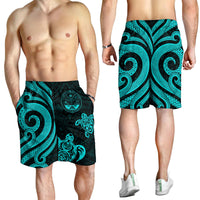 Marshall Islands Men's Short - Turquoise Tentacle Turtle - Polynesian Pride