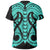 Hawaii Polynesian In My Heart T Shirt Ryan Style Turquoise - Polynesian Pride