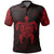 New Zealand Maori Polo, Polynesian Turtle Tattoo Polo Shirt Red Unisex Black - Polynesian Pride