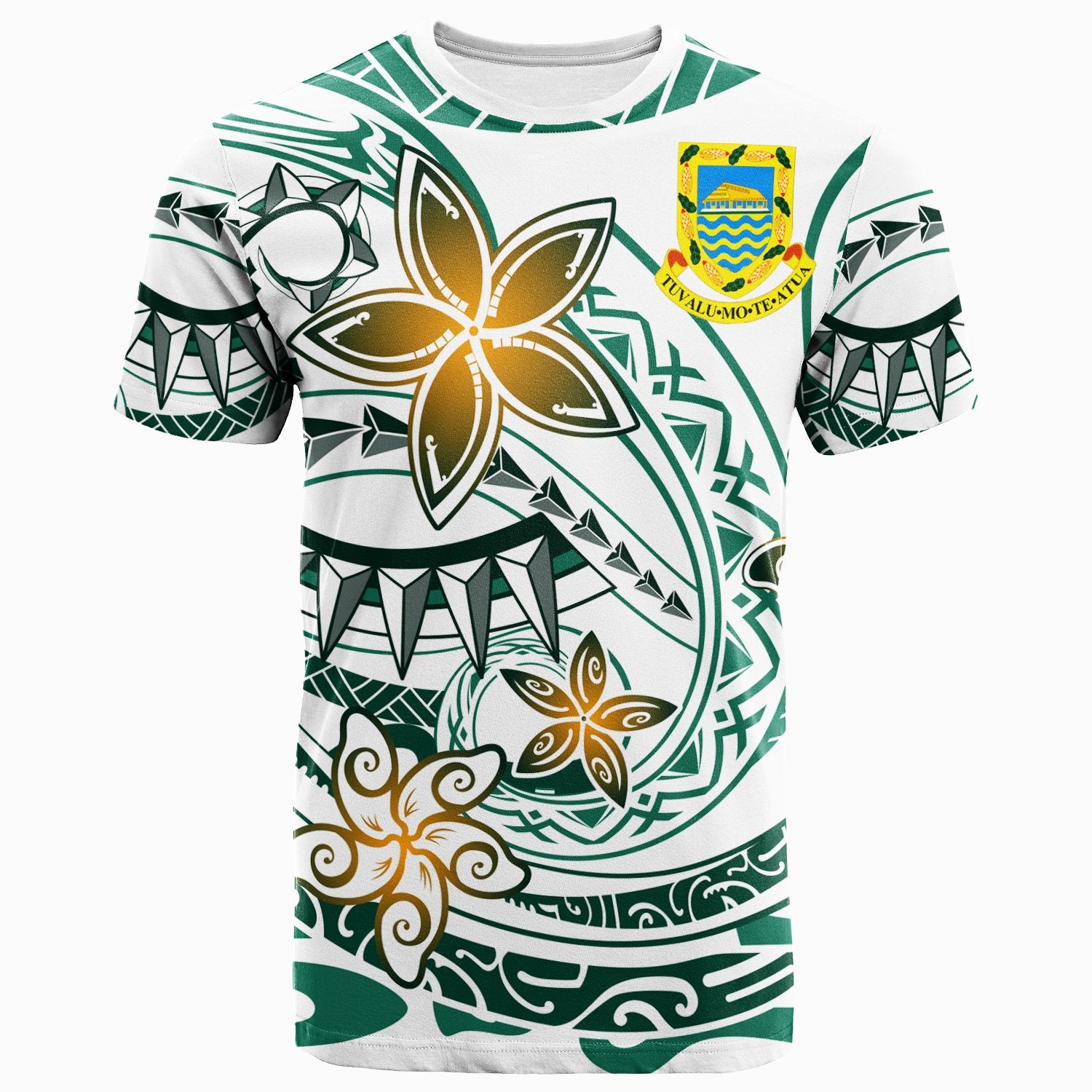 Tuvalu T Shirt Spring Style White Color Unisex White - Polynesian Pride