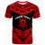 Tuvalu Custom T Shirt Tribal Pattern Cool Style Red Color Unisex Red - Polynesian Pride