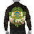 Tuvalu Men's Bomber Jacket - Polynesian Gold Patterns Collection - Polynesian Pride