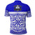 Tonga Umuman Builds Polo Shirt Special Version Blue LT8 - Polynesian Pride