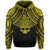 Polynesian Skull Hawaii Hoodie Yellow Circle Style - Polynesian Pride