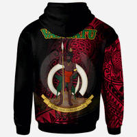Vanuatu Zip Hoodie Turtle Polynesian Style - Polynesian Pride