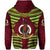 Custom Vanuatu Special Independence Anniversary Zip Hoodie Creative Style Red LT8 - Polynesian Pride