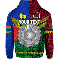 Custom Vanuatu New Caledonia Kanaky Hoodie Together LT8 - Polynesian Pride