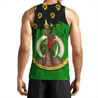 Vanuatu Flag Pattern Style Tank Top LT10 - Polynesian Pride