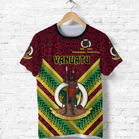 Vanuatu T Shirt Special Independence Anniversary Creative Style Red LT8 - Polynesian Pride