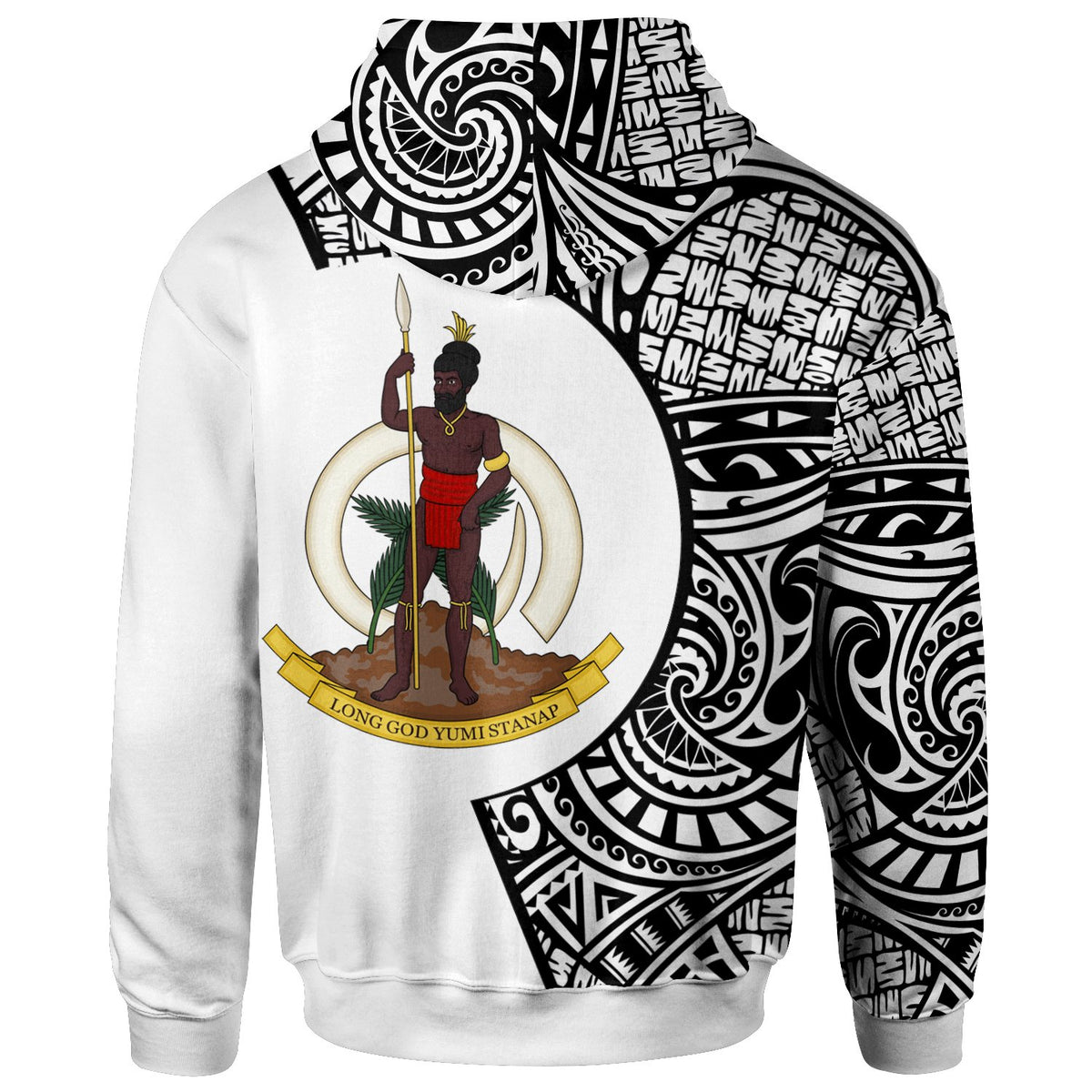 Vanuatu Hoodie Go Fishing Now - Polynesian Pride
