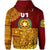 Custom Tonga Vavau High School Zip Hoodie Kupesi Vibes Maroon LT8 - Polynesian Pride