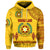 (VAVAU LAHI) Tonga Vavau High School Hoodie Simple Style Yellow LT8 - Polynesian Pride