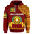 Custom Tonga Vavau High School Hoodie Simple Style Maroon, Custom Text and Number LT8 - Polynesian Pride