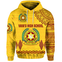 Tonga Vavau High School Hoodie Simple Style Yellow LT8 - Polynesian Pride