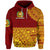 Custom Tonga Vavau High School Hoodie Kupesi Vibes Maroon LT8 - Polynesian Pride