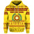 Vavau High School Christmas Hoodie Simple Style Gold LT8 - Polynesian Pride