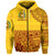 Tonga Vavau High School Zip Hoodie Kupesi Vibes Yellow LT8 - Polynesian Pride