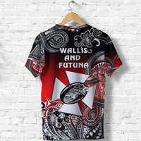 Wallis and Futuna Polynesian T Shirt Unique Style Gradient Red Black LT8 - Polynesian Pride