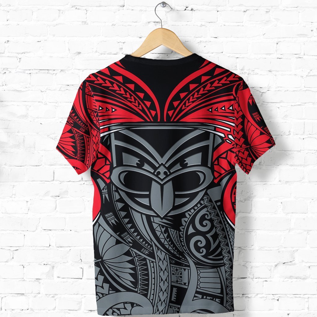 New Zealand Maori T Shirt, Warriors Rugby Shirt - Polynesian Pride