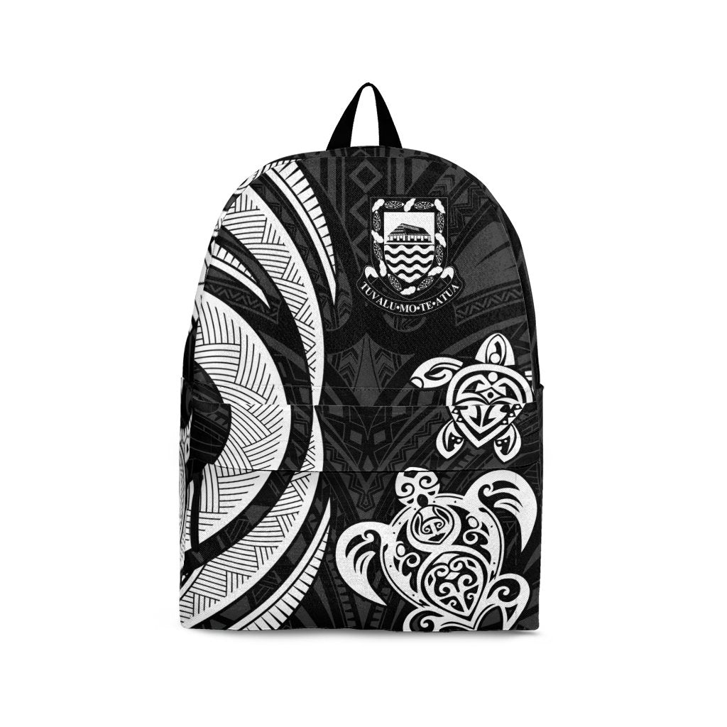 Tuvalu Backpack - White Tentacle Turtle White - Polynesian Pride