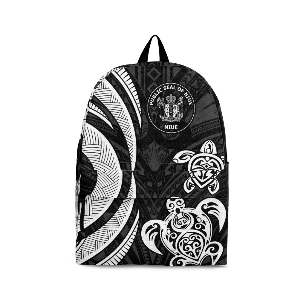 Niue Backpack - White Tentacle Turtle White - Polynesian Pride