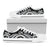 Tonga Low Top Canvas Shoes - White Tentacle Turtle - Polynesian Pride