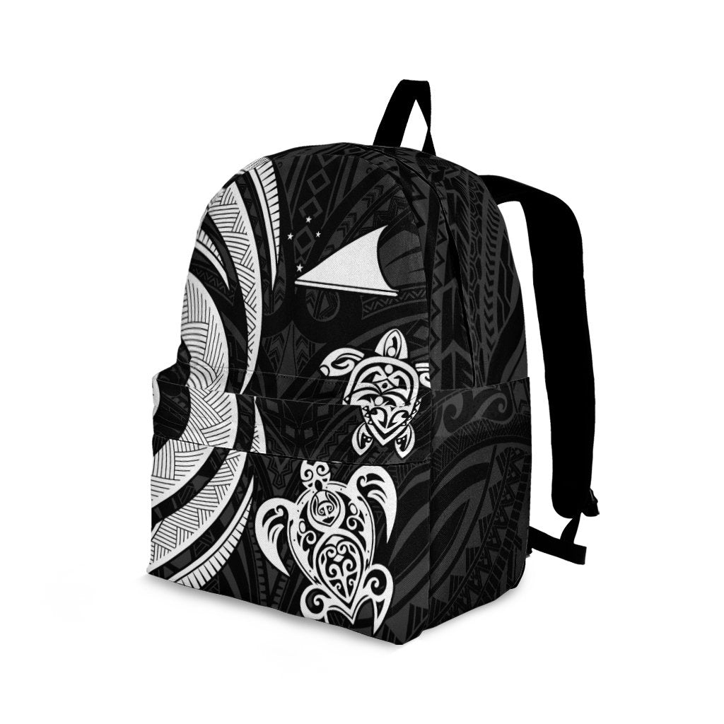 Tokelau Backpack - White Tentacle Turtle - Polynesian Pride