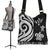 Kosrae Boho Handbag - White Tentacle Turtle - Polynesian Pride